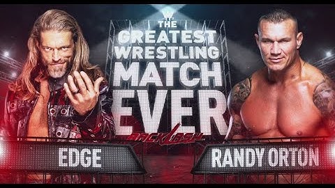 WWE BACKLASH 2020 EDGE VS RANDY ORTON (WWE 2K20)