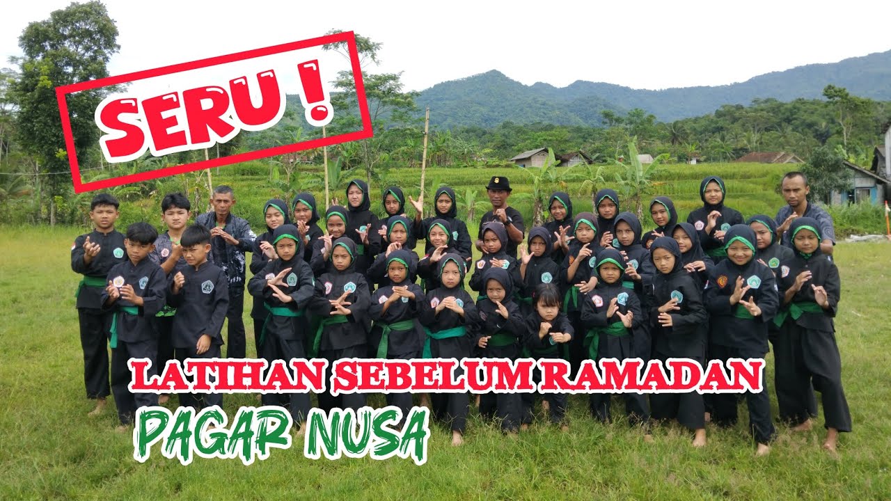 Latihan Sebelum Ramadan || Pagar Nusa Bungbulang