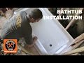 How to Install a Bathtub...Acrylic Kohler Archer (Step-by-Step)