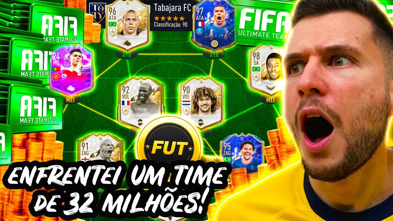ENFRENTEI UM TIME QUE VALE 20 MIL REAIS NA WL!! PARTIDA EMOCIONANTE DEMAIS! FIFA 22 - ULTIMATE TEAM