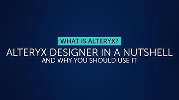 What is Alteryx?