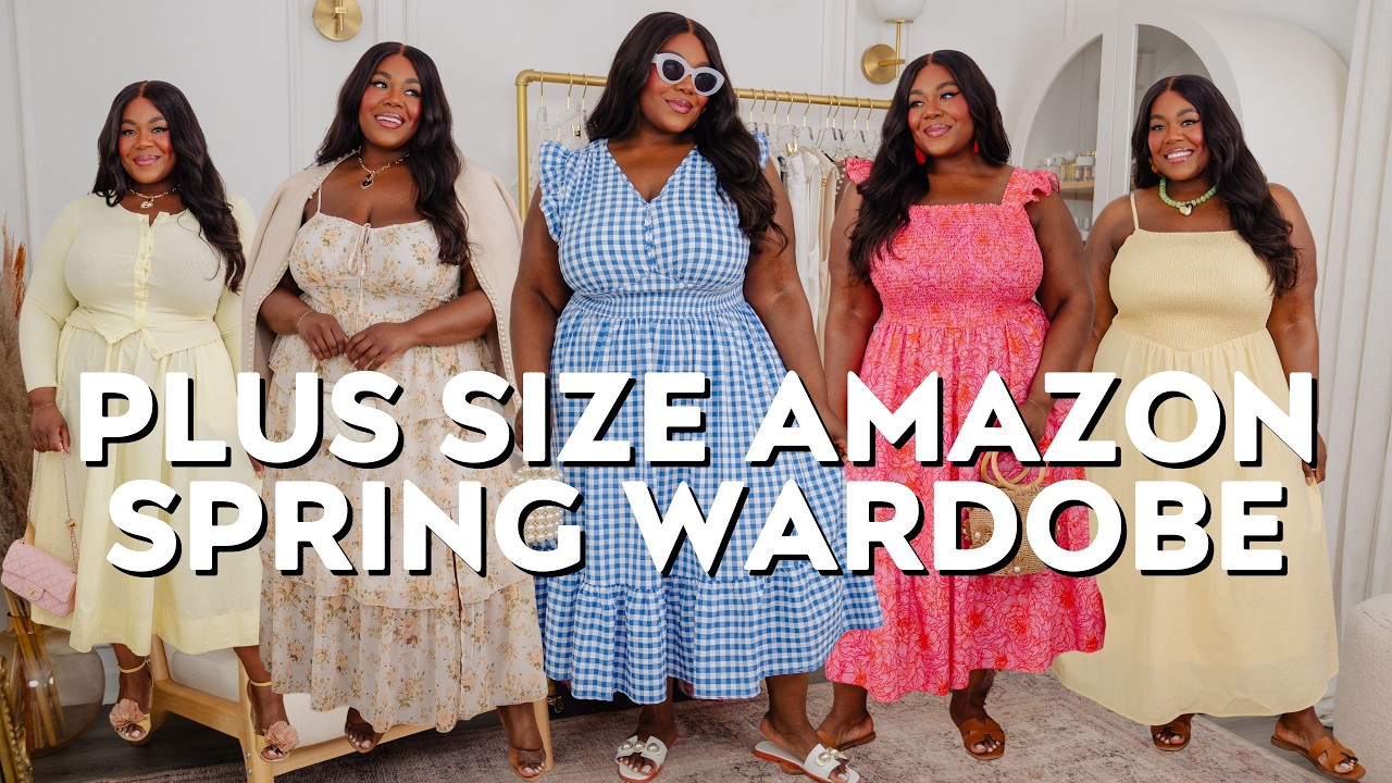 sachin and babi light blue dress Dreamy (and Affordable!) Plus Size Spring Looks from Amazon