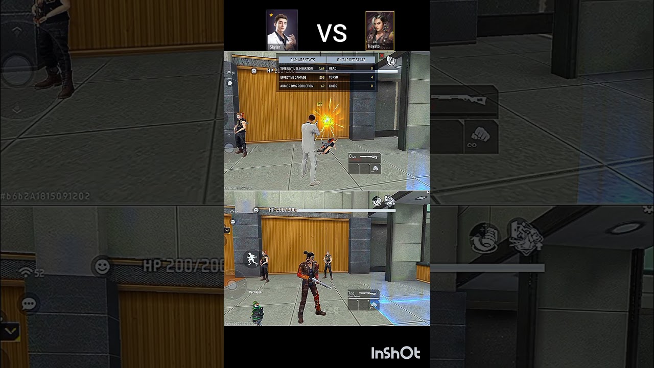 Skyler vs hayato m590 gun 🔫😱 