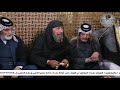 مجلس عزاء المرحوم الشيخ مهدي خالد جبر لعلي الكعبي يزور الحاج ابو درع ويعطي مسدس هديه الى الامير خالد