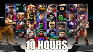 Mortal Kombat Trilogy (Playstation) - Character Select Theme Extended (10 Hours)