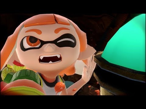 スマブラSP  ガール　ベヨネッタ　壁、天井激突