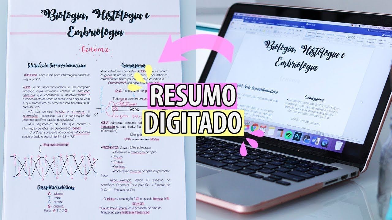 Como fazer resumo de estudo