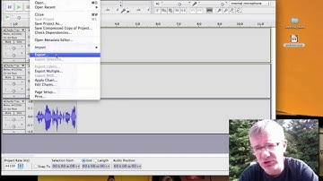 Audacity Tutorial How to Save Audacity Project Fix a File that Will Not Open