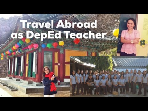 travel abroad of teachers