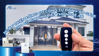 Ab Gate Lắp Đặt Động Cơ Cổng Tự Động Cho Công Trình Biệt Thự Nghệ An