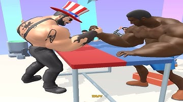 Muscle Rush All Level Gameplay Android, iOS Level 403s404