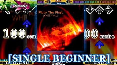 【DDR X2】 Pluto The First [SINGLE BEGINNER] 譜面確認＋クラップ