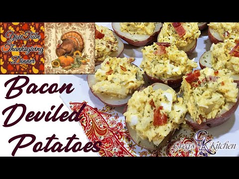 Thanksgiving Bacon Deviled