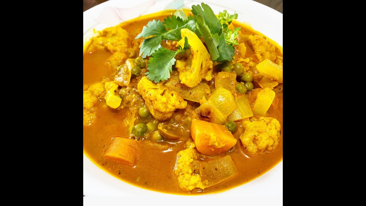 How to make Cauliflower Curry [anyhowcanlah] YouTube