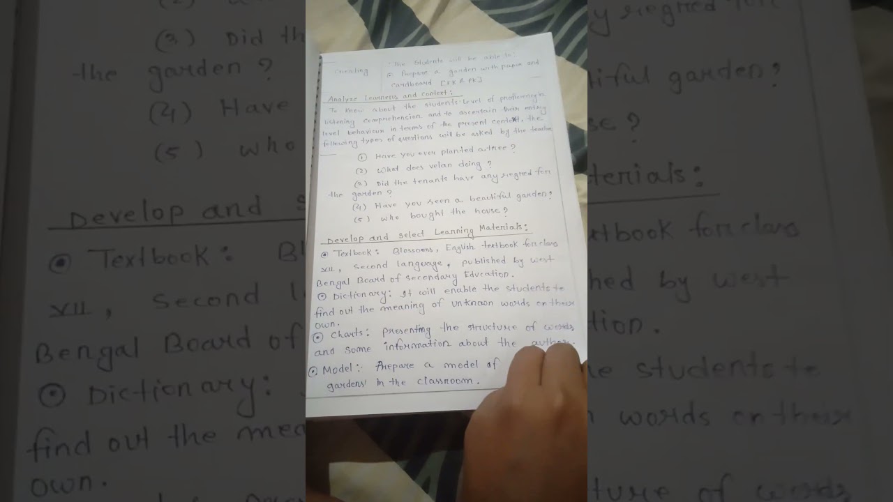 THE AXE ... Learning design in english.