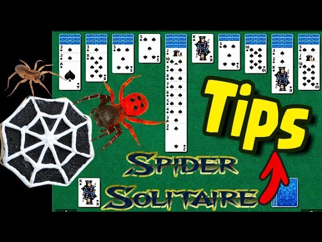 Tip # 2 and #3 - How To Win 4 Suit Spider Solitaire