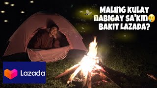 Cheap Camping Tent(5$ / ₱299) ||Unboxing & Review LAZADA || How to set up camping tent?
