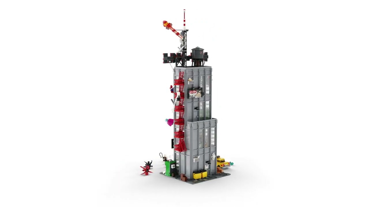 LEGO Marvel Örümcek Adam Daily Bugle 76178 Yapım Seti; Yetişkin