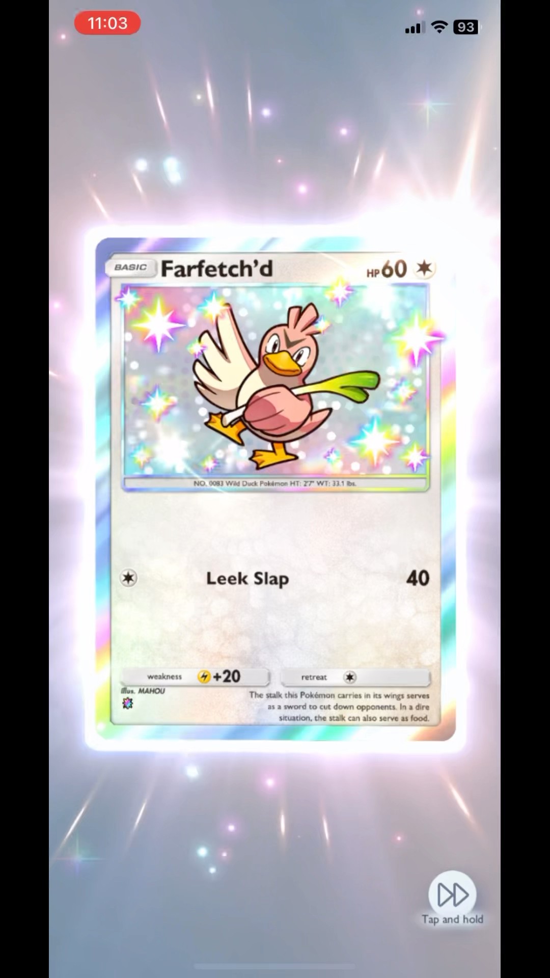 thumbnail image 2 of Shiny Farfetch'd For Pokemon GO - 80,000 Stardust - Android/Apple, Region Free 2 of 6