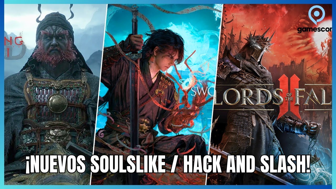 PROXIMOS JUEGOS TIPO SOULS MOSTRADOS EN LA GAMESCOM 2025