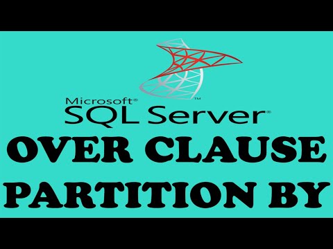 वीडियो: SQL में ओवर पार्टिशन बाई क्या है?