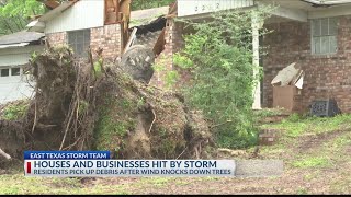 Last-minute decision saves Tyler man’s life after tree falls through home due to storms