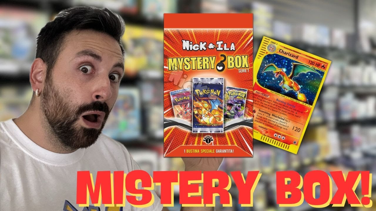 Ho trovato una CARTA VINTAGE PAZZESCA nelle nuove MISTERY BOX POKEMON ...