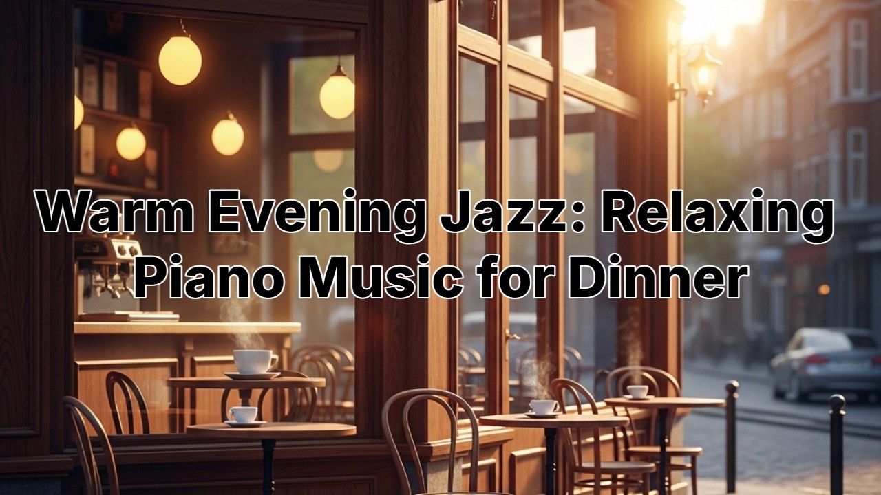 Warm Evening Jazz: Relaxing Piano Music for Dinner
