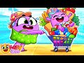 Baby In Grocery Store Song😺 | Funny Kids Songs 😻🐨🐰🦁 And Nursery Rhymes by Baby Zoo