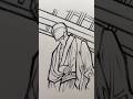 How to Draw Toji Pose ⭐️Tutorial⭐️ #jjk #jujutsukaisen #toji #tojifushiguro #howtodraw #draw #sketch