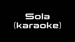 Sola - MTZ Manuel Turizo (karaoke)