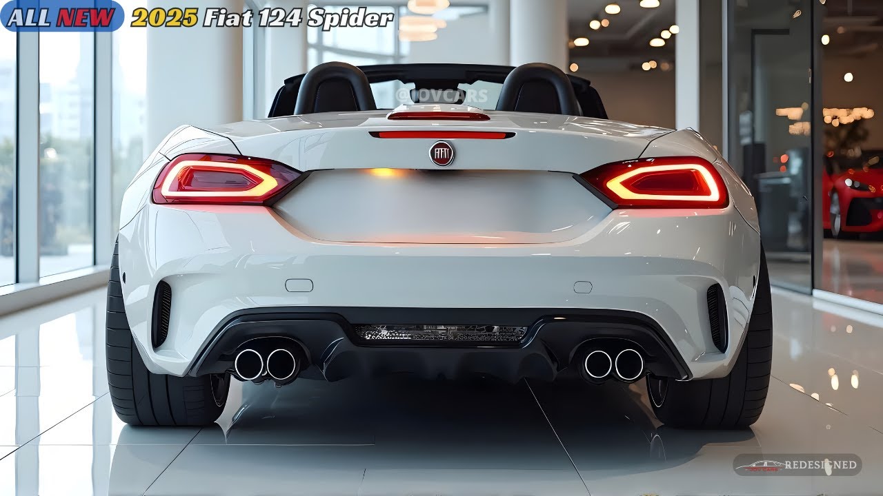 A Timeless Legend Reborn – 2025 Fiat 124 Spider: What's New? - YouTube