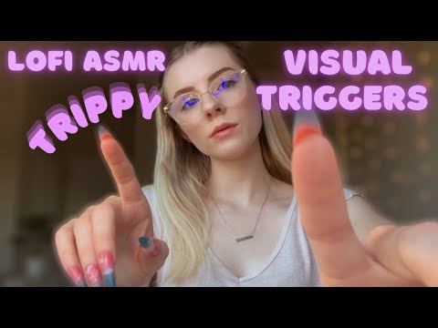 ASMR | FAST & AGRRESSIVE TRIGGER ASSORTMENT 💥LOFI💥 (Trippy Visuals, Camera Tapping & Scratching)