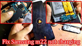 How to Fix Samsung m22 not charging m22 not charging How to Fix  Fix Samsung m22 not charging