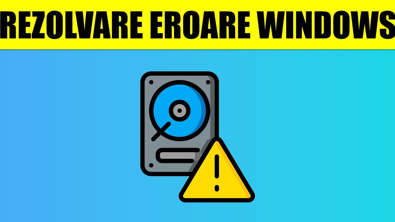 Cum rezolvi eroarea 