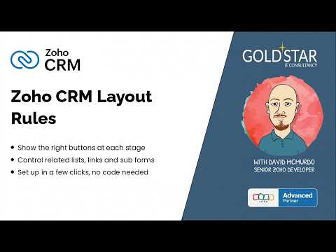 Zoho CRM Tutorial: How to Use Layout Rules (UK) | 2026