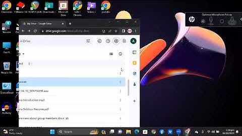 Exploring Google Drive Using NVDA Lesson 1