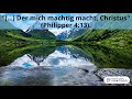 Ich vermag alles durch den der mich mchtig macht christus philipper 413  deutsche alemo