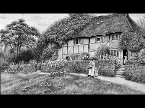 How To Draw A Cottage - Creating A Graphite Drawing From A Watercolour Painting By Helen Allingham,