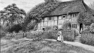 How To Draw A Cottage - Creating A Graphite Drawing From A Watercolour Painting By Helen Allingham,