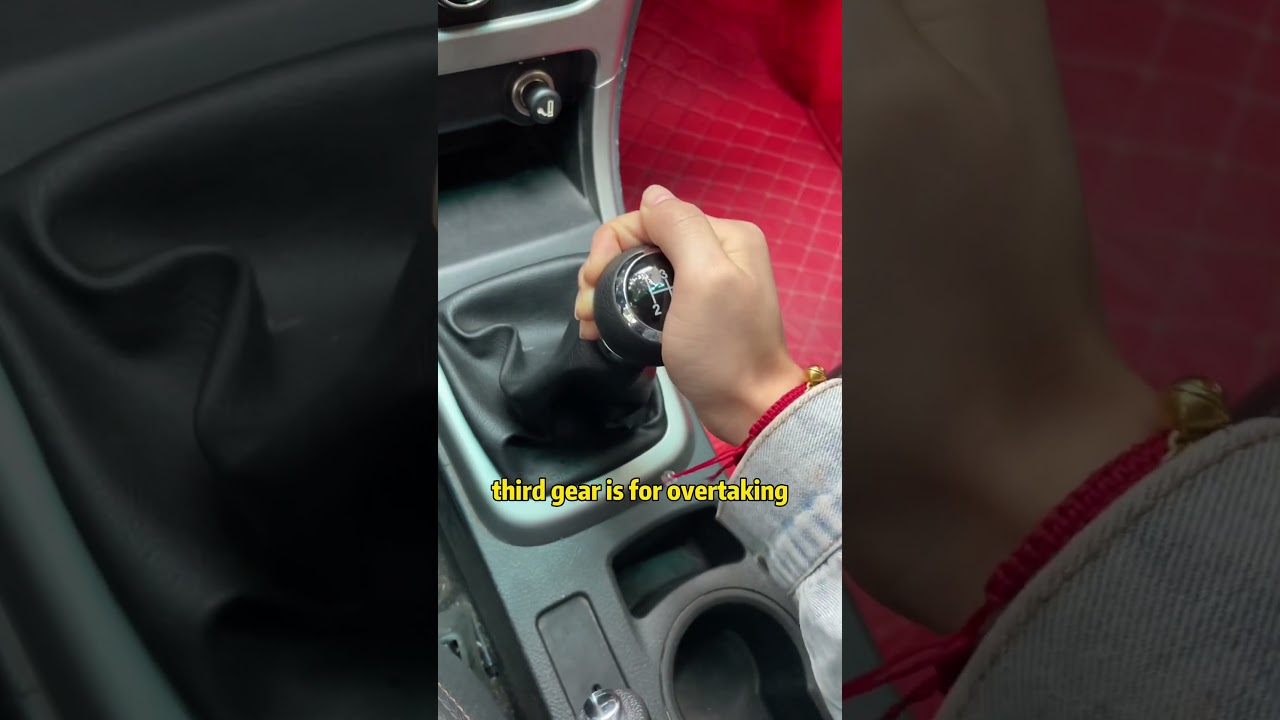 Let me teach you how to operate a manual transmission from 1 to 5 speeds!