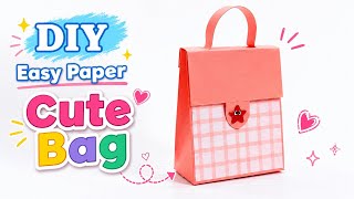 DIY Paper Bag | Easy Paper Bag | DIY Crafts | School Craft Ideas