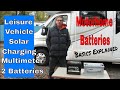 Leisure Battery -Motorhome Batteries Leisure and Vehicle (Solar Basics)