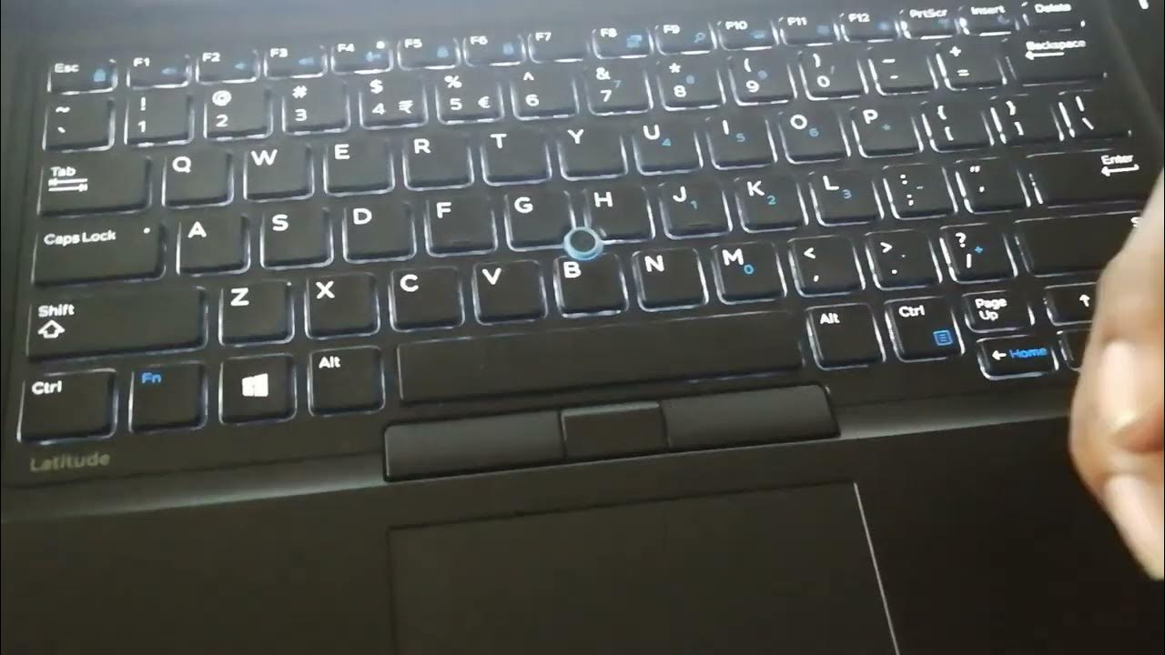 Dell trackpad touch pad not working (Resolved) YouTube