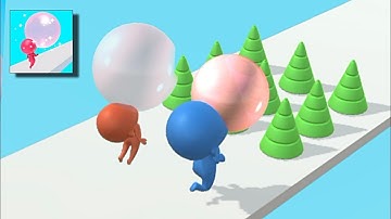 Bubble Gum Run! Game All Levels Gameplay iOS, Android Walkthrough Mobile Games New Pro Max Level 4