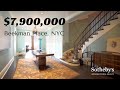 Inside an $8,000,000 Manhattan Duplex w/ River Views