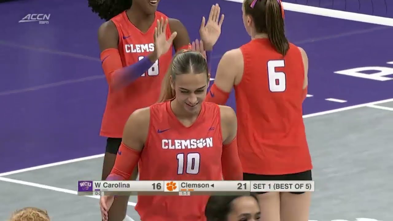 Western Carolina vs. Clemson Full Match Replay | 2026 ACC Volleyball
