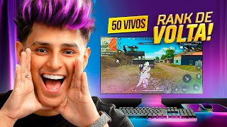 LIVE ON ???? O SEGREDO DA RANQUEADA - SOLO x SQUAD ???? NOBRU AO VIVO!