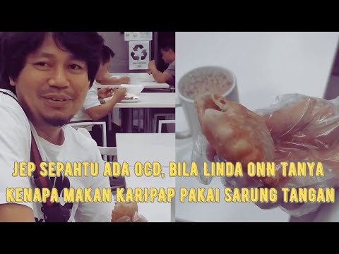 Makan Karipap Pakai Sarung Tangan , Jep Mengaku Ada OCD Walau Muka