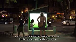 Liquid 3: the first algae air purifier in Serbia
